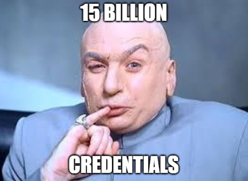15 billion credentials