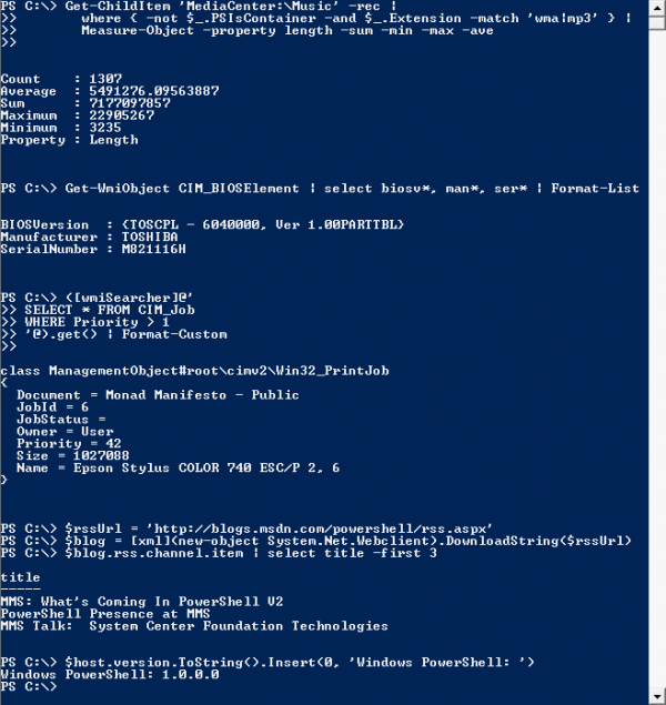 Windows PowerShell