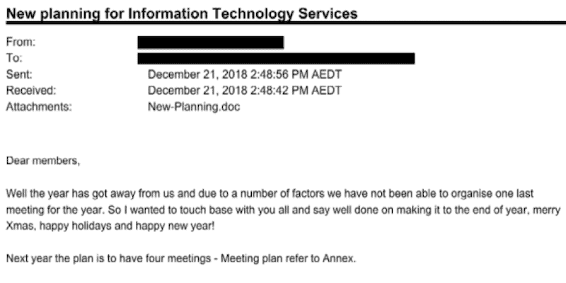 ANU Breach Report: Mapping to Mitre ATT&CK Framework