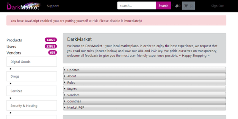 Darknet market url