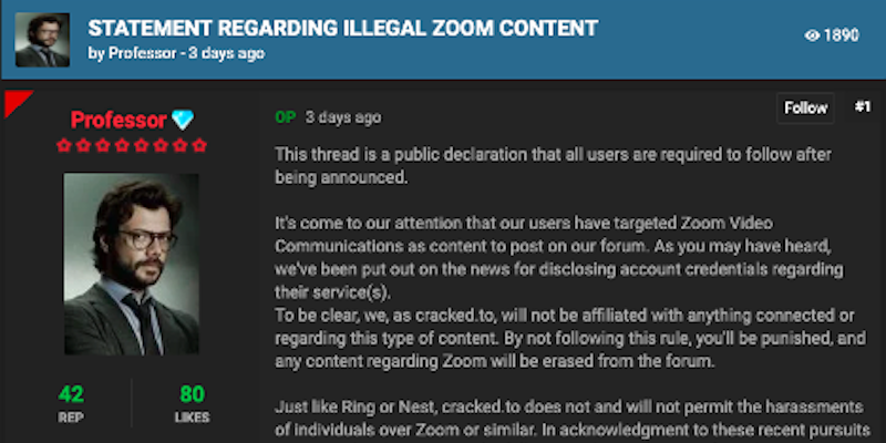 Zoom Security and Privacy Issues: Week in Review