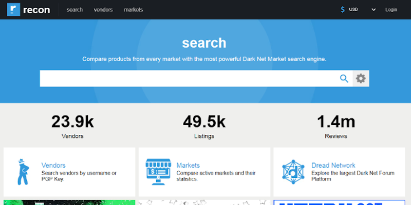 Recon: Dark web reconnaissance made to look easy