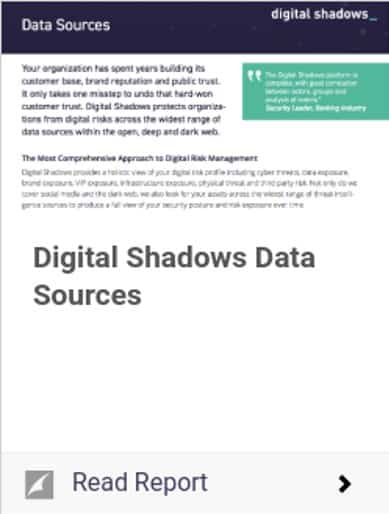 digital shadows data sources