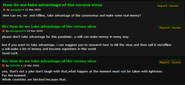 COVID-19 thread on Torum