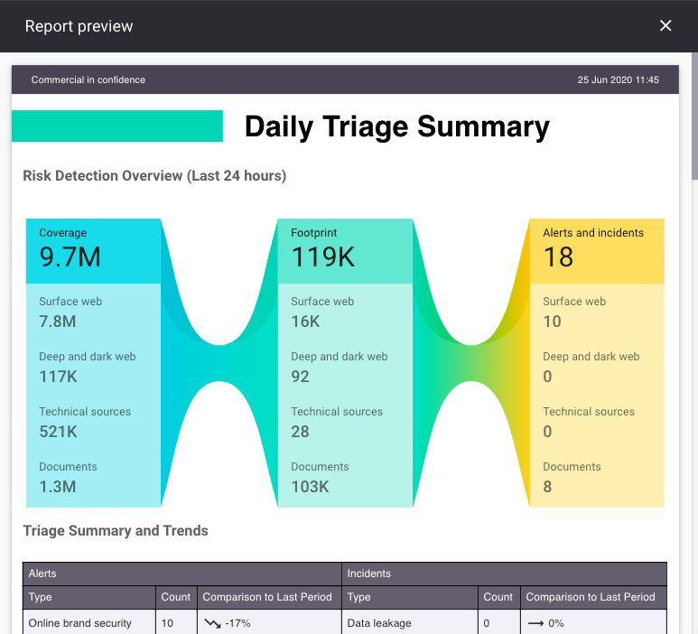 Preset Reports