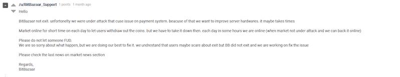 BitBazaar Exit