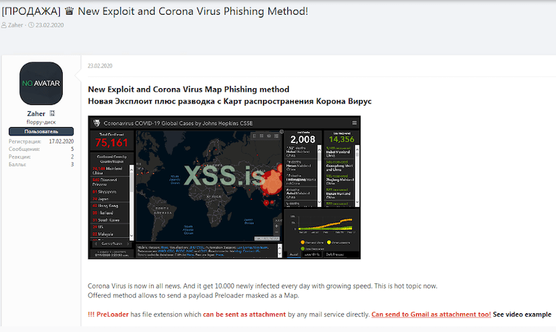 COVID-19-XSS-post