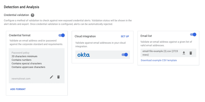 Four Ways to Validate Credentials in SearchLight