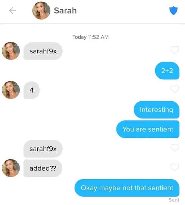 A not-so-successful scamming attempt through a dating app